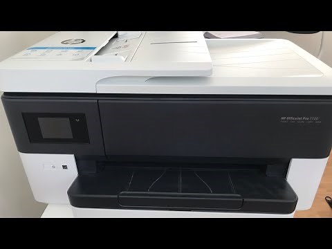 HP OfficeJet Pro 7720 Setup and Guide, installation, Wireless All-In-One Printing, A3, A4 Paper.