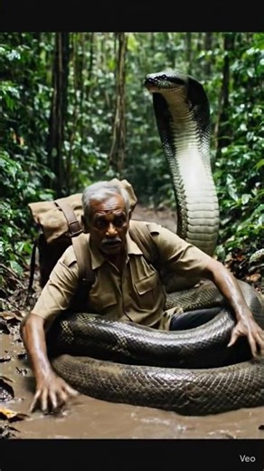Anaconda Ambush: A Jungle Nightmare 🐍​#OdiaCreator​#JungleStory​#SnakeVideo​#Forest​#BhadrakCreator