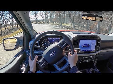 2021 Ford F-150 Hybrid XLT - POV Test Drive (Binaural Audio)