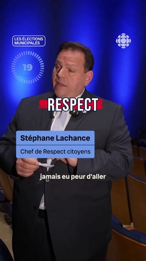 Ne changez pas l’arrogance pour de la condescendance. Choisissez le RESPECT. Le 2 novembre, on vote pour Stéphane Lachance et Respect Citoyens. 💙 | Respect Citoyens