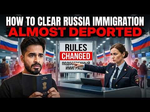 How to clear Russia Immigration | New Entry Rules 2026 | Documents Required for Russia Entry