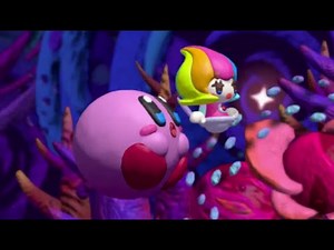 Kirby and the Rainbow Curse 100% Walkthrough Part 14 - 7-3 Wonder Space