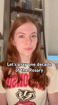 Pray one decade of the Rosary with me 📿✝️🙏