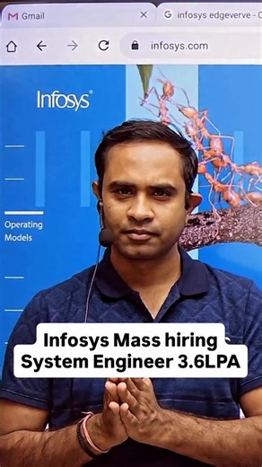 onlinestudy4u on Instagram: "Follow and comment "link" to get apply link if you are interested in this job. You can check Instagram bio also for link. 🚨 Infosys Biggest Off-Campus Hiring! 🚨 💼 Role: System Engineer 🎓 Eligibility: BE / B.Tech 💰 Salary: ₹3.6 LPA 🌐 Mode: Off-Campus 📌 Apply now & shape the future with Siemens! Apply link : https://onlinestudy4u.in/infosys-edgeverve-hiring/ Automation is taken care by @getlinkinchat This is an informative reel, Please do not pay any amount for