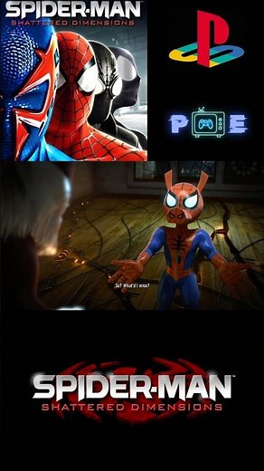 Spider-Ham Surprises Madame Web #spidermanshattereddimensions