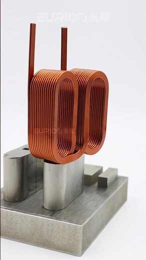 Automated Flat Wire Coil Winding Precision for Power Electronics CNC Enamelled Copper Flat Windings