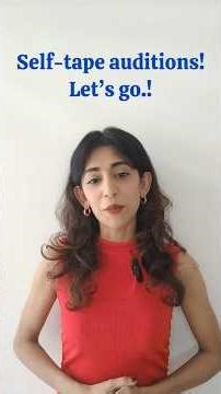 Self Tape Auditions. #shorts #audition #actor