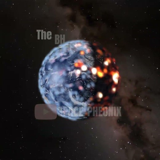 What if a primordial black hole entered the Earth?? #earth #blackhole #space #collapse