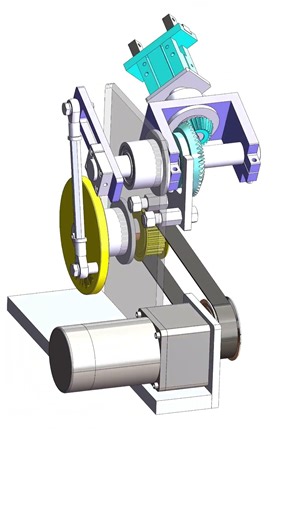Move + Rotate#3dprinting #mechanism #machine #3dprinted #solidworks