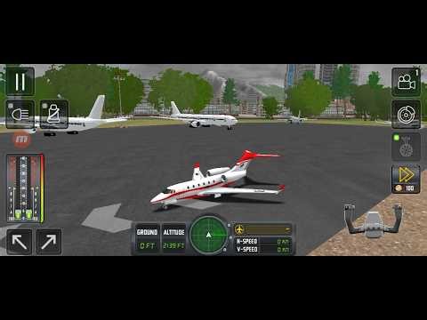 Flying Private Jet to New Delhi in Flight Simulator 2018 | Android Gameplay.