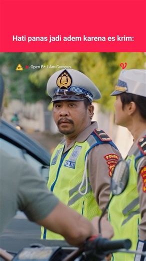 Es krim bisa jadi solusi untuk mereda emosi ☺️☺️ 📺: Open B*: I Am Campus | Vidio Original Series