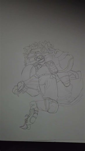 Rocket Racoon drawing #drawing #rocketraccoon