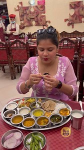 3M views · 10K reactions | Tried Best Gujarati Thali Of Surat || Unlimited Gujarati Premium Thali || surat street food | DESI INDIA | Facebook