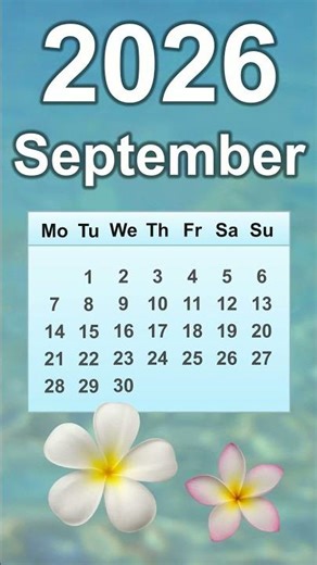 September 2026 Calendar