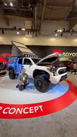 547hp! Toyota Tacoma H2-Overlander Comcept from SEMA! #toyotatrucks #toyotatacoma #toyota4x4 #toyotaoffroad #offroad #offroading #offroadnation #4x4 #tacomafreaks #tacomaaddicts #tacomaoffroad #tacomaworld #tacomanation #tacomalife #tacoma4x4 #tacoma_addicts #carvideos #carvideo #carreels #carsofig #trucksofinstagram #tacomatrdprerunner #toyotaclub #toyotanews #toyotanation | Toyotajeff