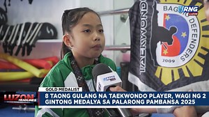 161K views · 4.6K reactions | 8 taong gulang na Taekwondo Player, wagi ng 2 gintong medalya sa Palarong Pambansa 2025 | Regional News Group - RNG Luzon | Facebook