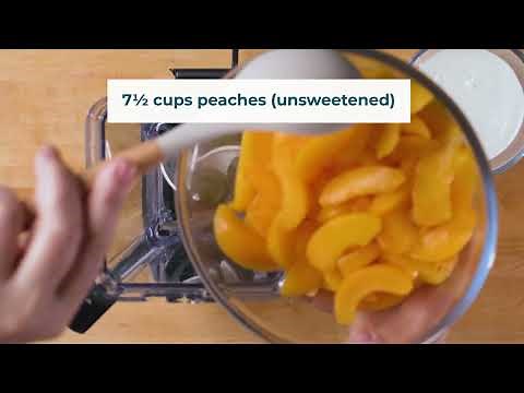 CACFP Cooking Video: Peach and Yogurt Smoothies Ages 3–5