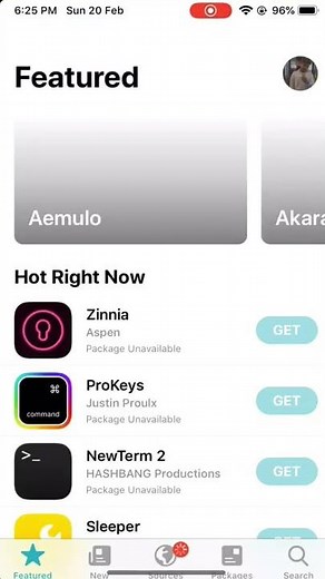 first look of our sileo jailbroken app in my iphone 6 #shorts #jailbreak #iphone #youtubeshort