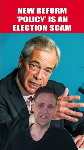 Farage's Latest Statement Is An Election Trick #shorts