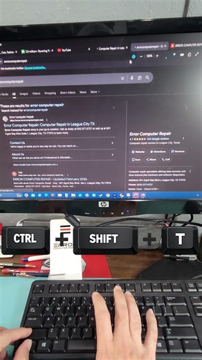 Accidentally closed a tab? Don’t panic.