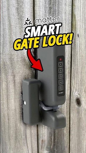 Secure Your Gates With This NEW Smart Gate Lock! (Matter over Thread)