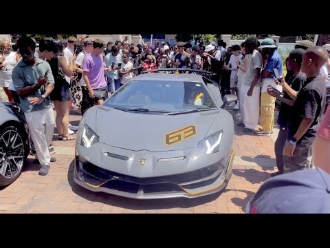 Supercars shutdown Sandton | SVJ | 812 | 750s | C8 corvette |458 speciale |