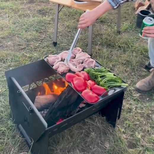 756 reactions · 19 shares | Discover the versatility of our Australian-designed fire pit! Enjoy multiple setup options for traditional fires or gathering around the spacious fire ring. Perfect for backyard hangouts or camping under the stars, complete with a coal tray, easy-light ventilation, and a portable storage bag. Elevate your outdoor adventures today!  | Ozpig | Facebook