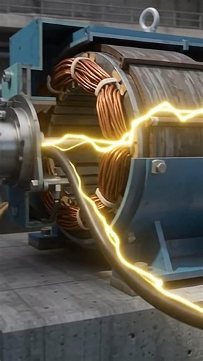 How Ocean Waves Make Electricity 🌊⚡ #OceanEnergy #CleanEnergy #Engineering