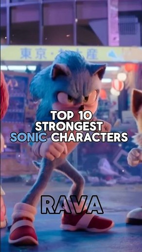 Top 10 Strongest Sonic Characters