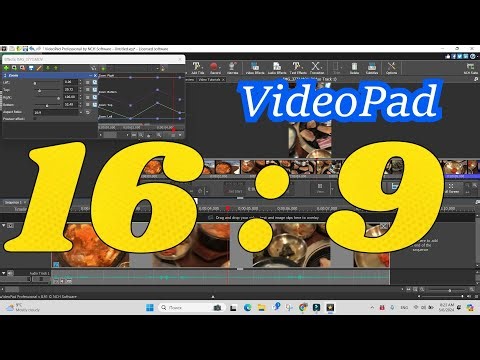 VideoPad | How To Change The Ratio Of The Video And Animate It | Let`s Do Tech | VideoPad Tutorials