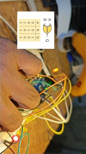 XNOR Gate Using Arduino Uno | Truth Table Verification