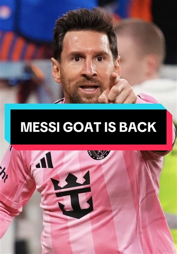 Messi Goat Returns with Stellar Performance