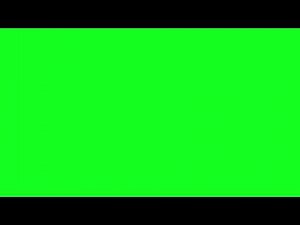 flash green screen
