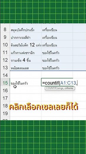 How to use the countif formula to automatically count data in Excel for beginners #iwasjame #exce...