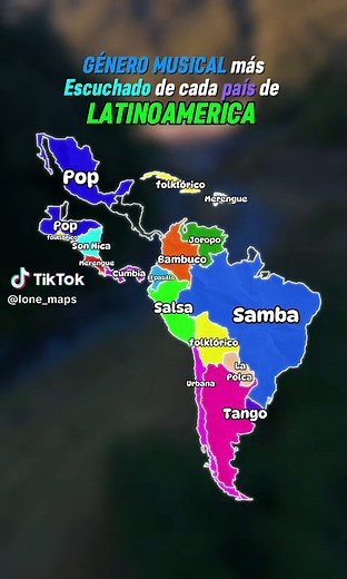 Géneros Musicales Latinoamericanos: Mapa de Estilos Musicales Más Escuchados