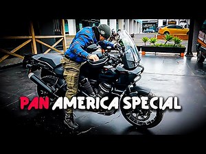 REVIEW - Can short people ride the Pan America Harley Davidson ?