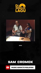 101K views · 2.2K reactions | Satu-satunya album Cromok yang menggunakan sessionist sepenuhnya. Video penuh di YouTube Music Addicts Malaysia. #DiSebalikLagu #Sam #Cromok | Music Addicts Malaysia | Facebook