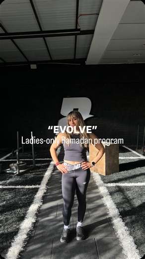 Revolt Fitness on Instagram: "🌙✨ EVOLVE – Ladies Only | RAMADAN EDITION ✨🌙 EVOLVE is a 100% ladies-only weight loss & toning program, designed specially to fit your Ramadan routine. This program is perfect for ALL fitness levels even if it’s your first time stepping into a class. 🔥 What we focus on: • Upper body toning • Lower body strength • Abs & glutes sculpting • A calorie-burn finisher every single session 📆 Program Details: • 16 total sessions • Choose 3x or 4x per week • Pre & Post If