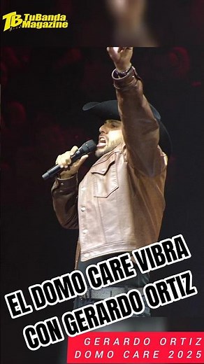 Gerardo Ortiz hizo vibrar el Domo Care #GerardoOrtiz #DomoCare