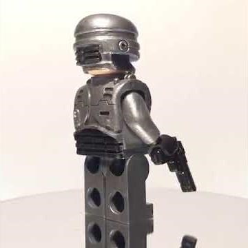PatSonBricks Custom Minifigure: Robocop