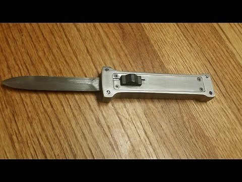 Building an OTF Automatic Knife part 2