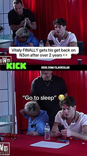 Vitaly FINALLY gets his get back on N3on after over 2 years 👀#clavicular #n3on #vitalyzdtv #fyp