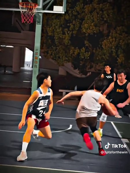 Double Between the Leg Spin Basketball Move