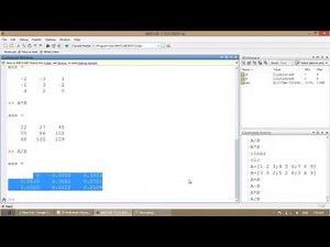 MATLAB - 10 - Arithmetic Operations On Arrays - Part 1