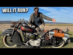 I Bought a Forgotten 1948 Indian Motorcycle. Will it Start ?