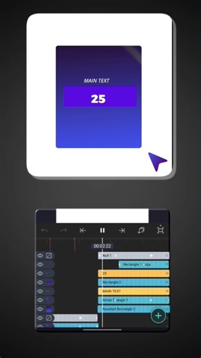 New ui Motion Graphics in mobile using Alight motion
