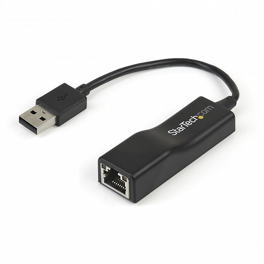 USB 2.0 to 10/100 Mbps Ethernet Network Adapter Dongle