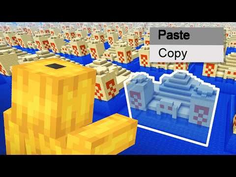 Minecraft but I have Copy & Paste