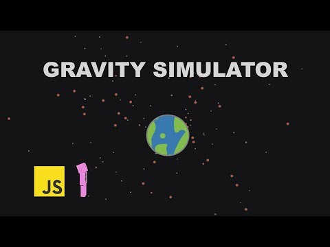 I made a Gravity Simulation in Vanilla JavaScript
