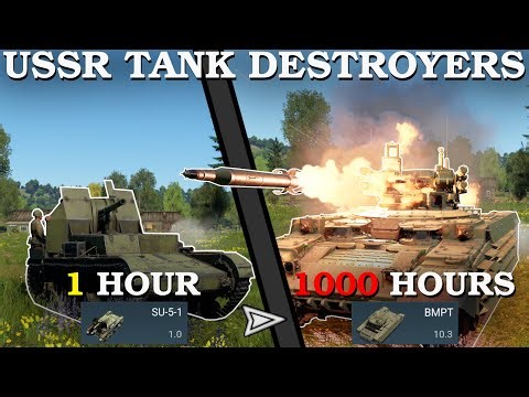 5 Kills In Every Russian Tank Destroyer || Most Difficult Challenge I've Ever Tried